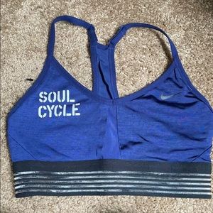 Nike sports bra for soul cycle